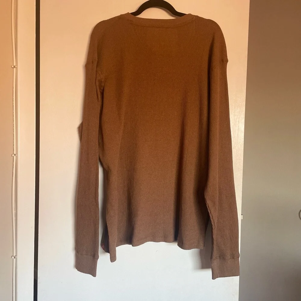 The American Outdoorsman Long Sleeve Button Waffle Shirt - Size XL - Picture 6 of 13